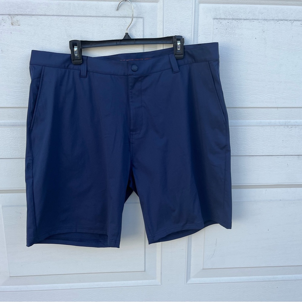 Men's Rhone Commuter Stretch Performance 5 Pockets Shorts navy size 40